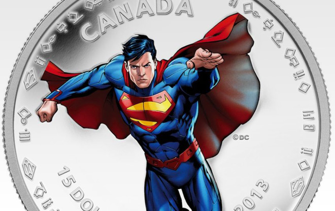 Супермен получил собственные монеты