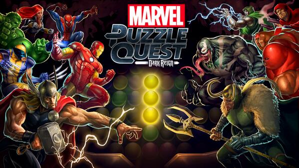 Marvel Puzzle Quest: Dark Reign на Android и IOS
