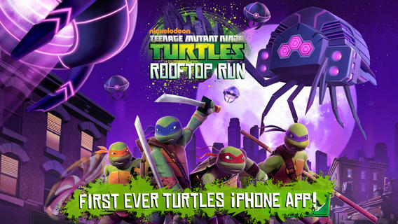 TMNT: Rooftop Run уже доступен на Android ОС
