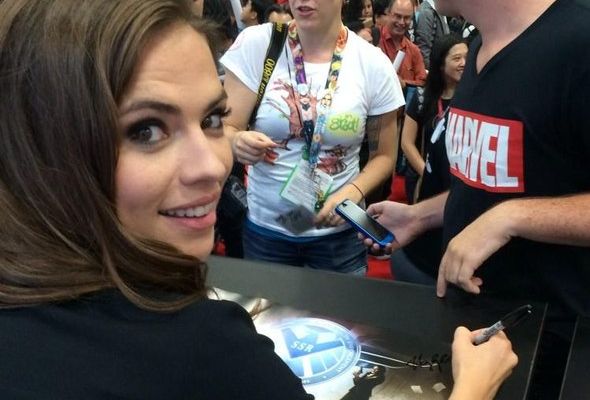 Хейли Этвелл посетила Comic-Con 2014